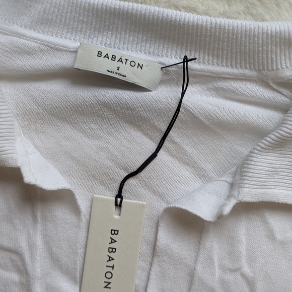 Babaton Kenny open polo sweater size small - Picture 2 of 4